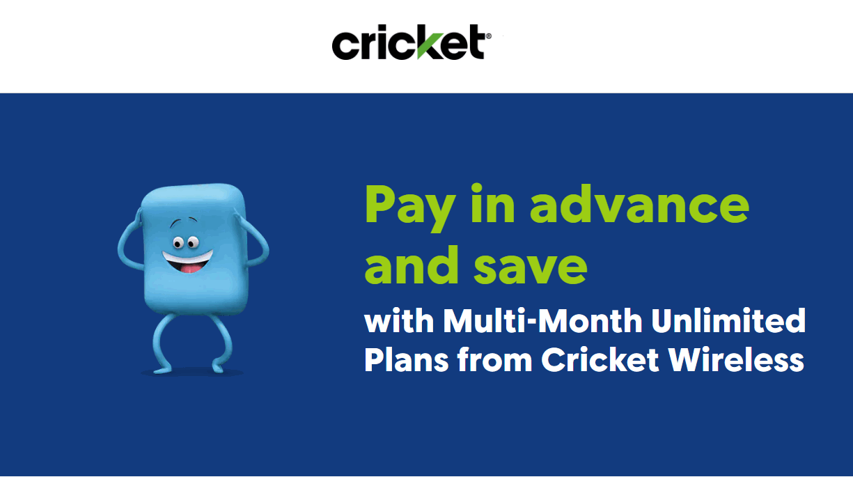 Cricket Wireless Launches New Multi-Month Discount Unlimited Plan Options