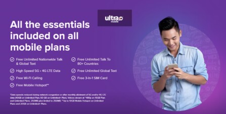 October 2023 - Ultra Mobile Has Updated Its Plans With More Data