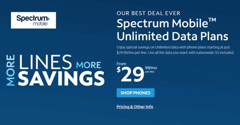 Spectrum Mobile Adds More Data To Unlimited Plans