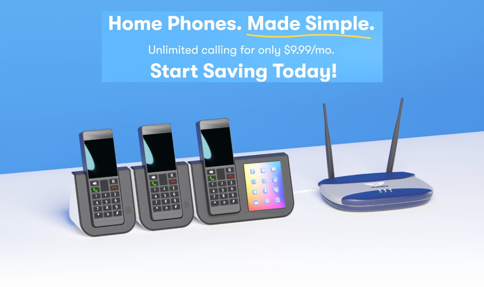 US Mobile Launches Home Phone