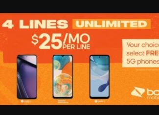 Boost Mobile 4 Unlimited Lines For $100 Holiday 2023 Offer