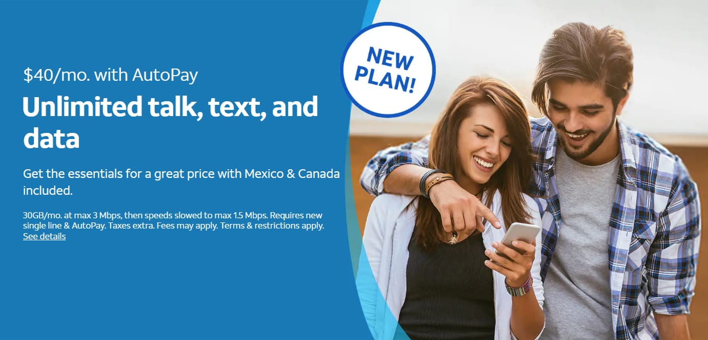 AT&T Prepaid Launches New Plan With 3Mbps Speed Cap