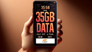 Boost Mobile Half Off Annual Plan 35GB - $12.50/Month