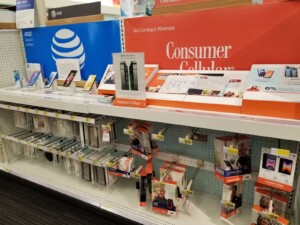 Consumer Cellular On Display At A Target Store