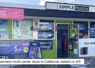 Multi-Carrier Wireless Dealer Store (Pic via Wave7 Research)