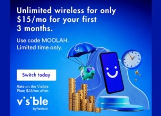 Visible by Verizon Offering Ten Dollars Off Any Unlimited Plan