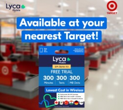 Lyca Mobile Now Sold At Target