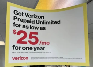 Verizon Prepaid 50 Percent Off Unlimited One Year