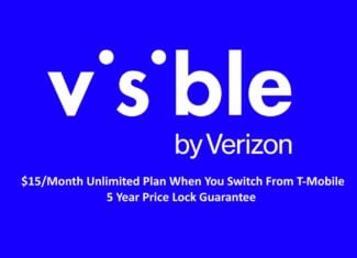 Visible Promo $15 Month Unlimited Plan