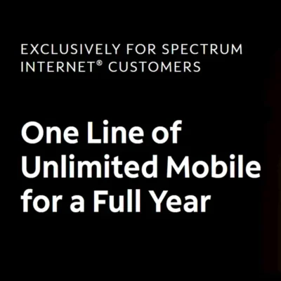 Spectrum Mobile One Unlimited Line Free