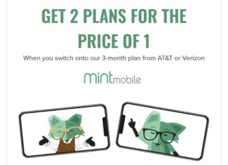 Mint Mobile buy one line get one free