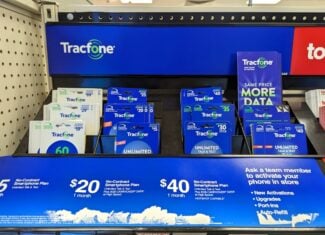 Tracfone Target Display