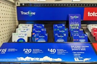 Tracfone Target Display