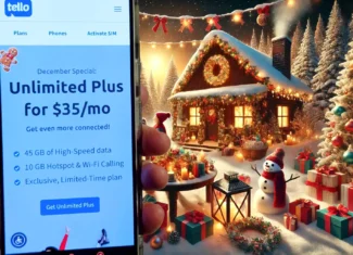 Tello Mobile December Special Phone Plan