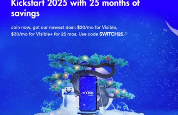 Visible by Verizon end of 2024 Holiday Offer