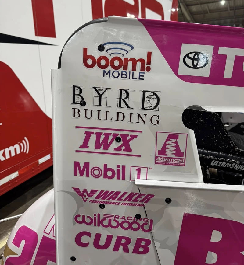 Taylor Reimer Racing Boom! Mobile sponsorship