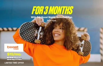 Boost Mobile $15 unlimited plan offer