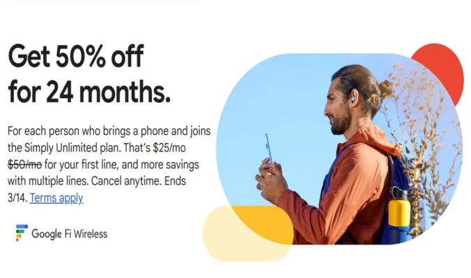 Google Fi Launches 50 percent off Simply Unlimited