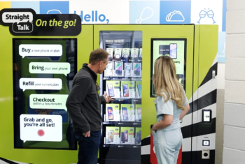 Straight Talk Wireless Vending Machine at Walmart