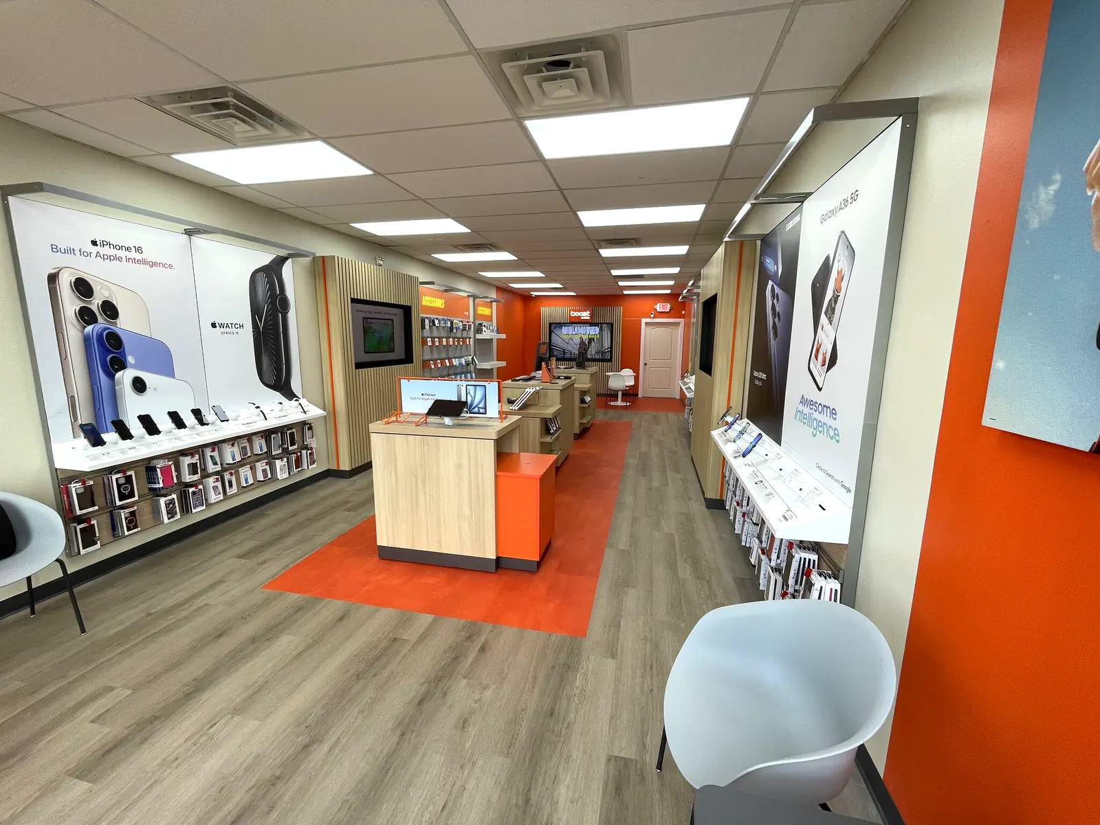 Boost Mobile Plus Store NJ Boost Mobile Plus store view from inside