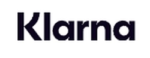 Klarna written in black against white background