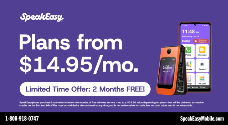 SpeakEasy Mobile by Consumer Cellular