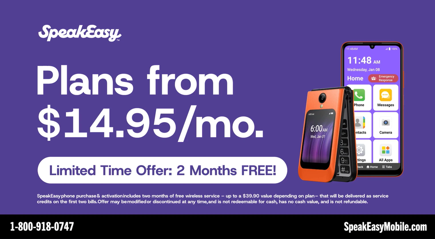 SpeakEasy Mobile by Consumer Cellular